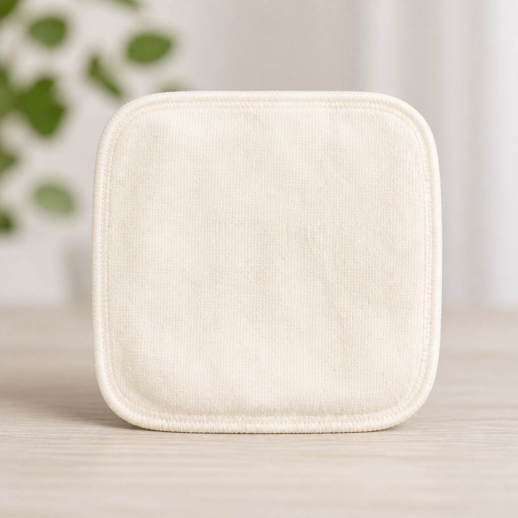 GroVia Reusable Cloth Diapering Wipes | White | 12 Count